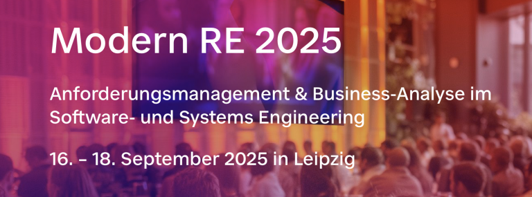 Modern RE 2025 in Leipzig Titelbild