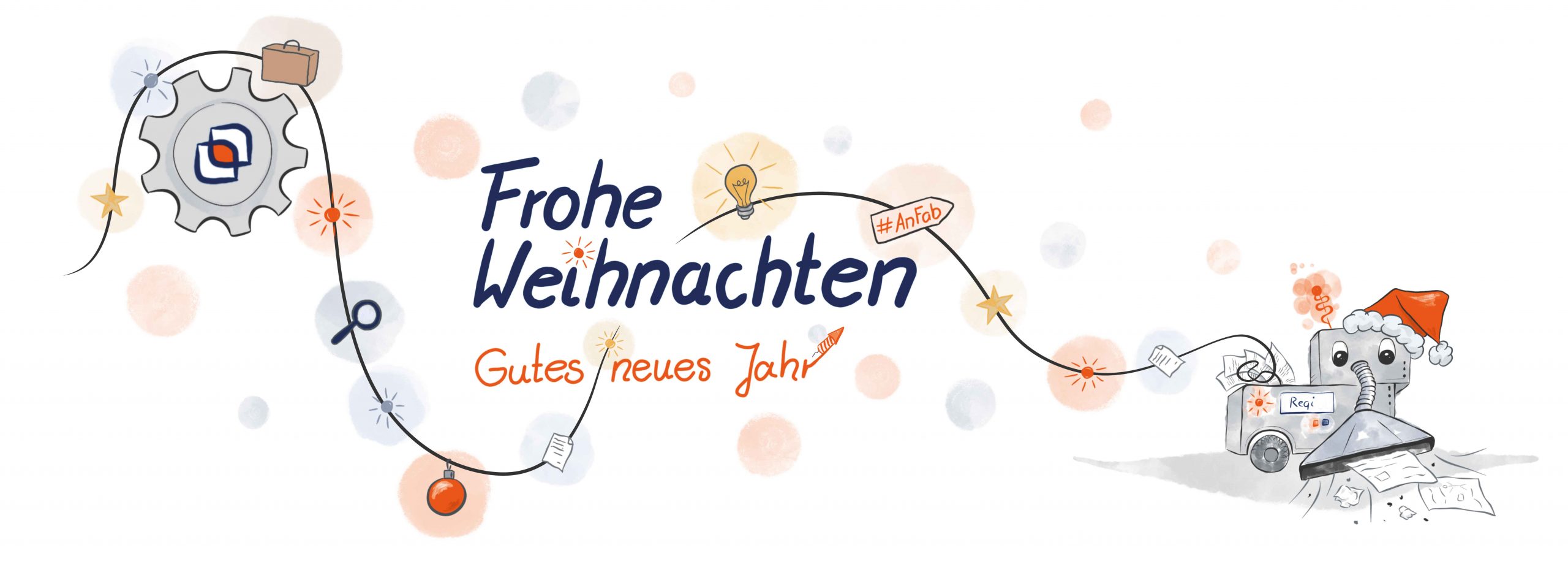 Motiv Weihnachtskarte Frohe Weihnachten - Gutes neues Jahr