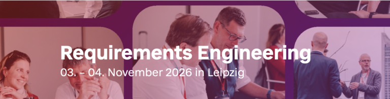 Screenshot summit Community Days Requirements Engineering im November 2026